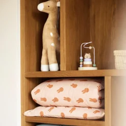 Housse de couette + taie d'oreiller Miffy Wild Rose (100 x 140 cm)