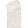 Housse de couette + taie d'oreiller Miffy Snuffy Nougat (100 x 140 cm)
