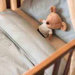 Housse de couette + taie d'oreiller Sea Green (100 x 140 cm)