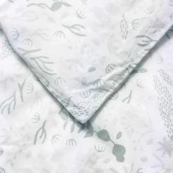 Housse de couette en coton bio Yukari Tilleul (75 x 120 cm)