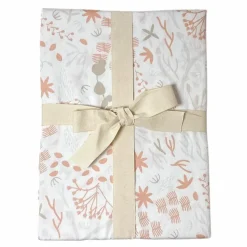 Housse de couette en coton bio Yukari Peach (75 x 120 cm)