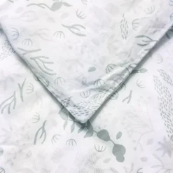 Housse de couette en coton bio Yukari Tilleul (100 x 140 cm)