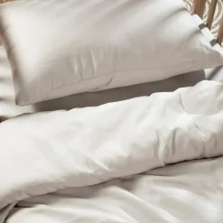 Housse de couette pur coton Naturel (100 x 140 cm)