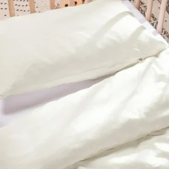 Housse de couette pur coton Ecru (100 x 140 cm)