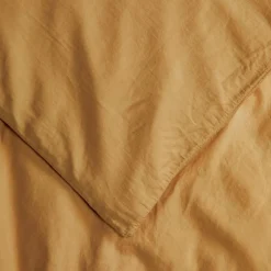Housse de couette satin de coton bio Ambre (100 x 140 cm)