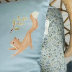 Housse de couette+oreiller lit bébé Denim Blue (100 x 140 cm)