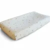 Housse de matelas à langer en coton bio Rainbows (72 x 48 cm)
