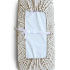 Housse de matelas à langer en coton bio Rainbows (72 x 48 cm)