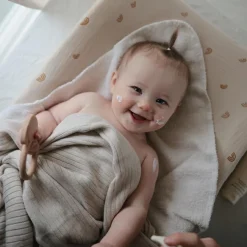 Housse de matelas à langer en coton bio Rainbows (72 x 48 cm)