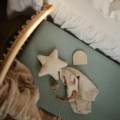 Housse de matelas à langer Roman Green (81 x 41 cm)