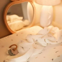 Housse de matelas à langer en jersey Jungle Jambo (50 x 70 cm)