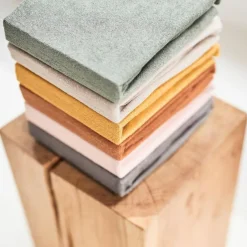 Housse de matelas à langer en éponge Blanc (50 x 70 cm)