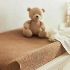 Housse de matelas à langer en éponge Biscuit (50 x 70 cm)