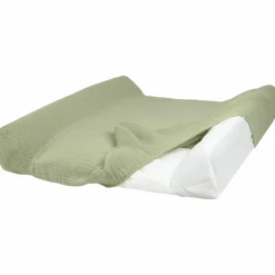 Housse de matelas à langer en coton Wabi-Sabi Green matcha