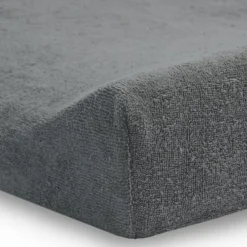 Housse de matelas à langer en éponge Storm Grey (50 x 70 cm)