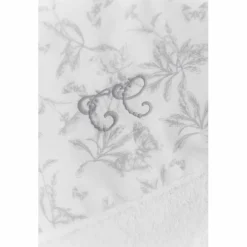 Housse de matelas à langer Toile de Jouy gris