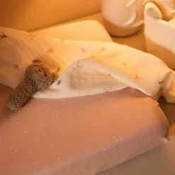 Housse de matelas à langer en jersey Wild Rose (50 x 70 cm)