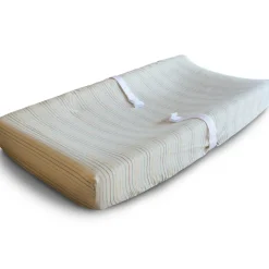 Housse de matelas à langer Retro Stripes (81 x 41 cm)
