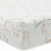 Housse matelas à langer en jersey Elephant Tales (50 x 70 cm)