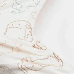Housse matelas à langer en jersey Elephant Tales (50 x 70 cm)