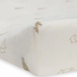 Housse matelas à langer en jersey Happy Miffy Nougat (50 x 70 cm)