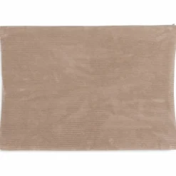 Housse matelas à langer en jersey Cloudy Rib Milky Coffee (50 x 70 cm)