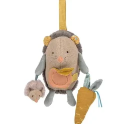 Hérisson d'activités à suspendre Trois petits lapins
