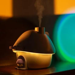 Humidificateur Maison Champignon Violet