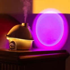 Humidificateur Maison Champignon Rose