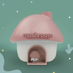 Humidificateur Maison Champignon Rose