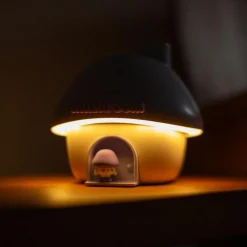 Humidificateur Maison Champignon Bleu