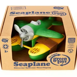 Hydravion vert et jaune