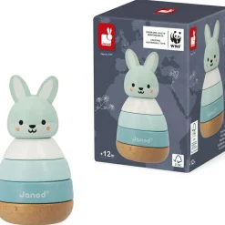 Jeu à empiler en bois Lapin WWF