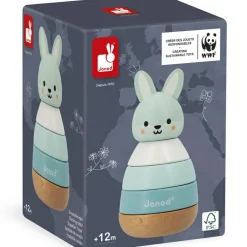 Jeu à empiler en bois Lapin WWF