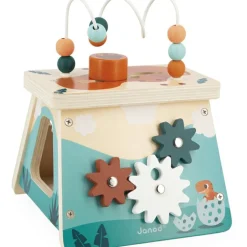 Jeu d'activités en bois Dino volcan