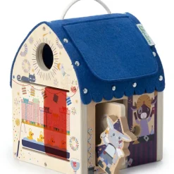 Jeu d'activités en bois Maison découverte d'illusions optiques