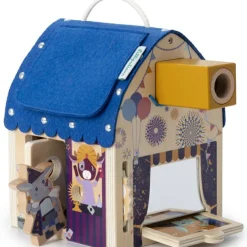Jeu d'activités en bois Maison découverte d'illusions optiques