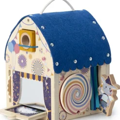 Jeu d'activités en bois Maison découverte d'illusions optiques