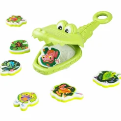 Jeu de bain Crocodile attrape-grenouille