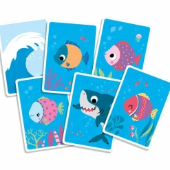 Jeu de cartes Mon premier jeu de gare au requin !
