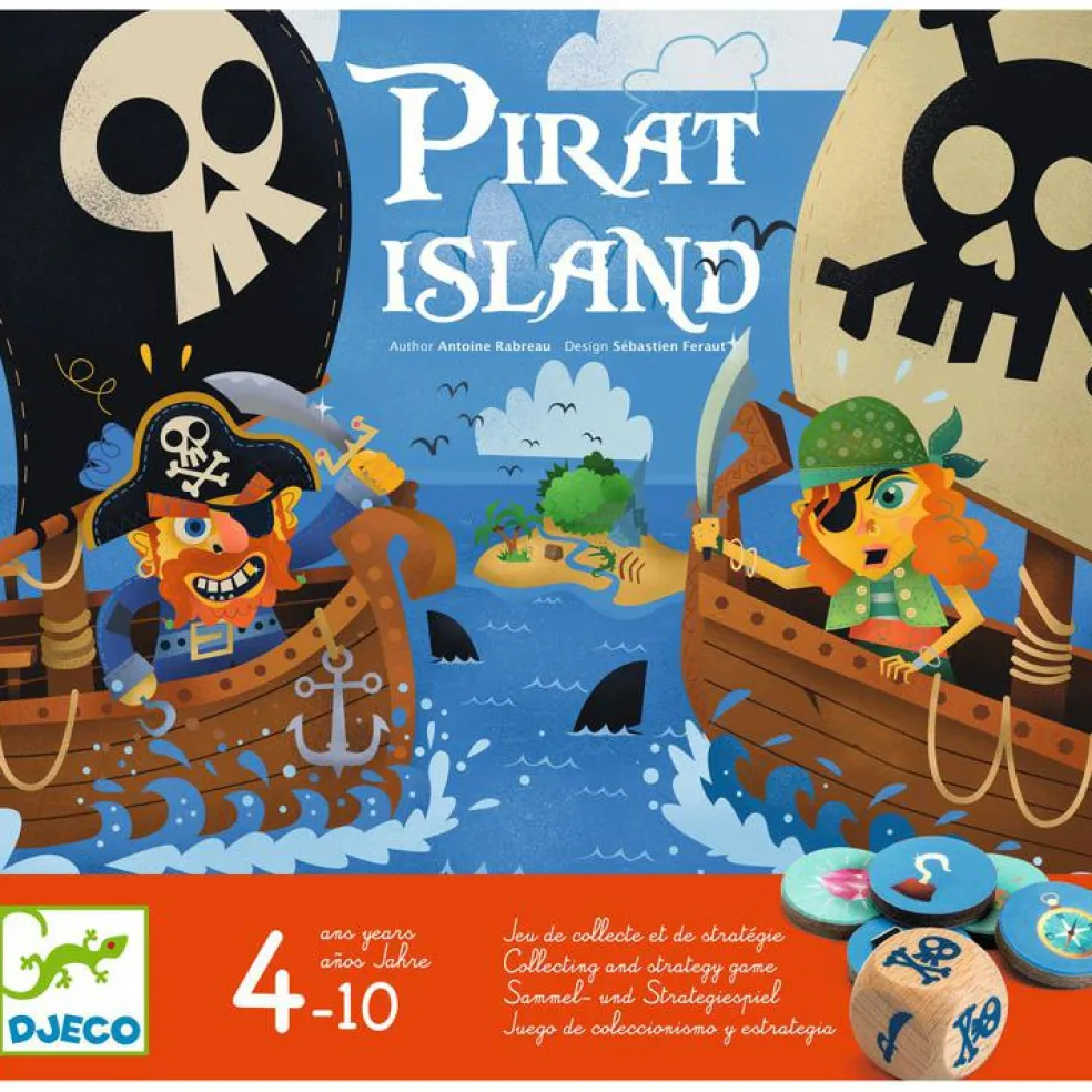 Jeu de collecte et de stratégie Pirat Island