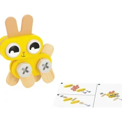 Jeu de construction en bois Brico'kids Petits animaux