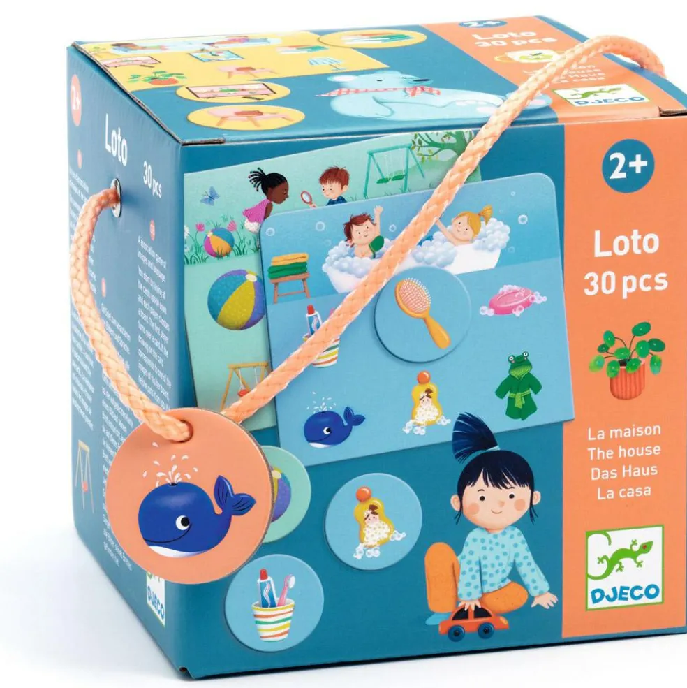 Jeu de loto Dans la Maison (16 pièces)