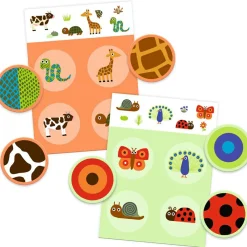 Jeu de loto Plumes & Poils (16 pièces)