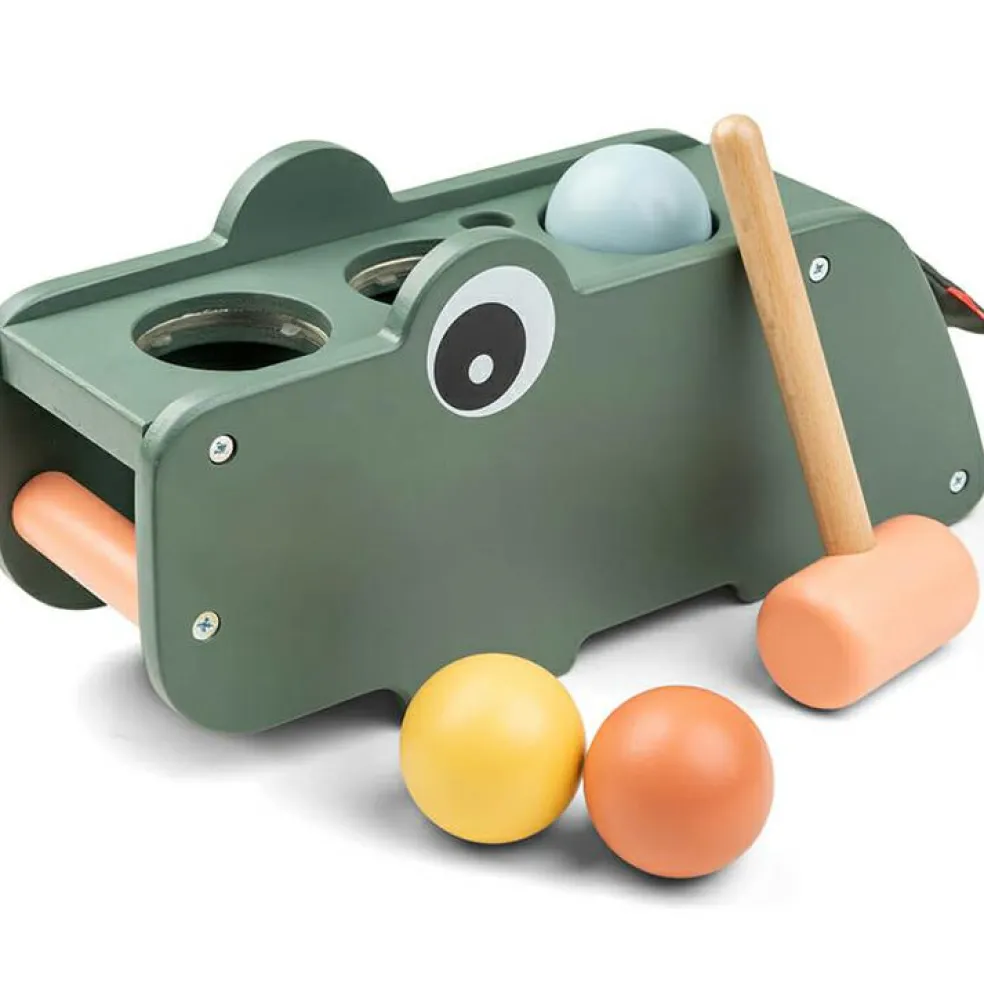 Jeu de marteau Croco vert
