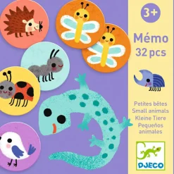 Jeu de mémoire Petites bêtes (32 pièces)