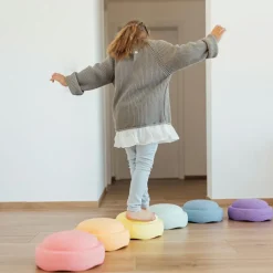 Jeu de motricité Original rainbow pastel (6 blocs)