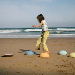 Jeu de motricité Rainbow Set pastel (7 blocs)