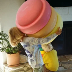 Jeu de motricité Stapelstein Original Grow light red