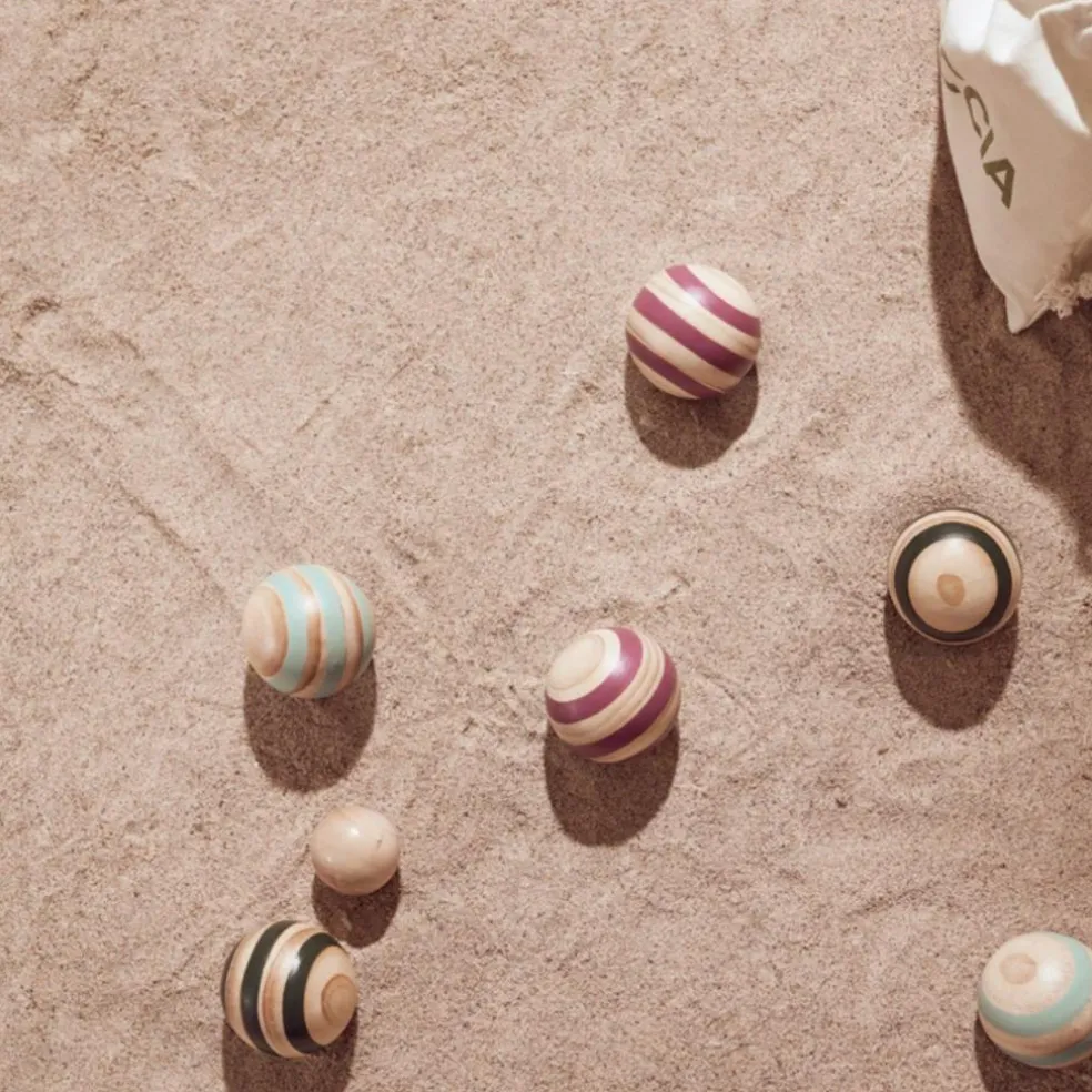 Jeu de pétanque Boccia en bois